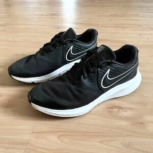 Nike Boys Star Runner 2 AQ3542-001 Black Running Shoes Sneakers Size 6.0 Y Women
